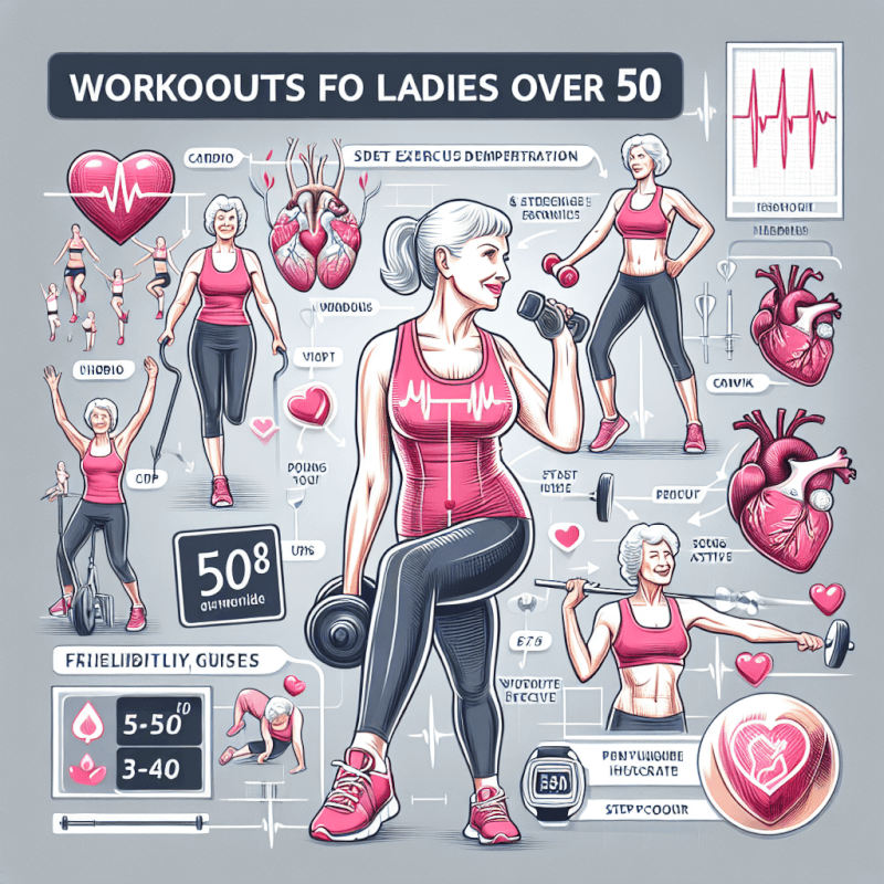 Workouts For Ladies Over 50