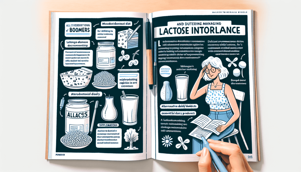 What Are The Dietary Recommendations For Managing Lactose Intolerance In Boomers?